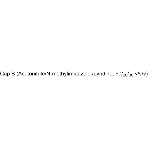 Cap B (Acetonitrile/N-methylimidazole /pyridine, 50/20/30 v/v/v)